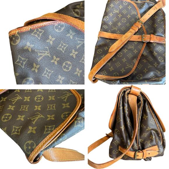 💎✨BEAUTIFUL✨💎Authentic Louis Vuitton Saumur 35 Shoulder Bag - Picture 5 of 8